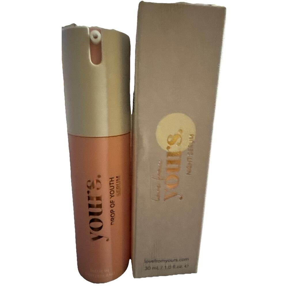 Love From Yours Skincare Anti-aging Night Serum NIB 1.0 Fl Oz